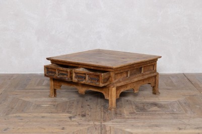 coffee table with draws